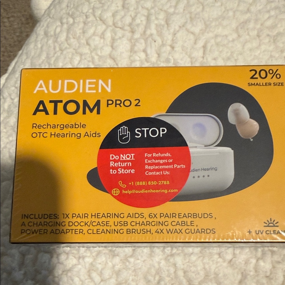 Audien Atom Pro 2 Hearing Aids